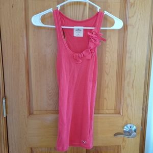 🌼3/$25 Hollister Flower Tank Hot Pink